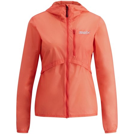 Swix Pace Wind Light Hooded Jacket W Cayenne