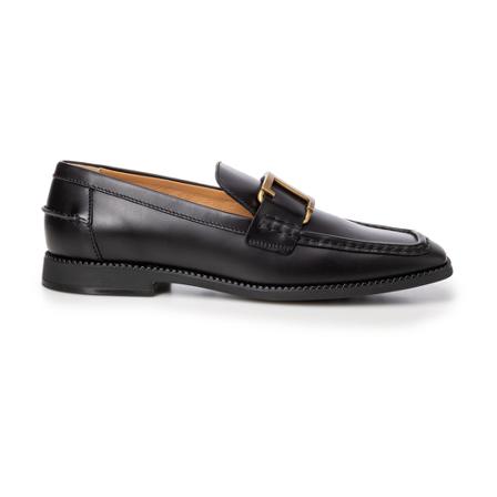 Tod's, Loafers Czarny, Kobieta, Rozmiar: 40 EU