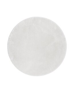 Ryematte Cozy Rund Hvit