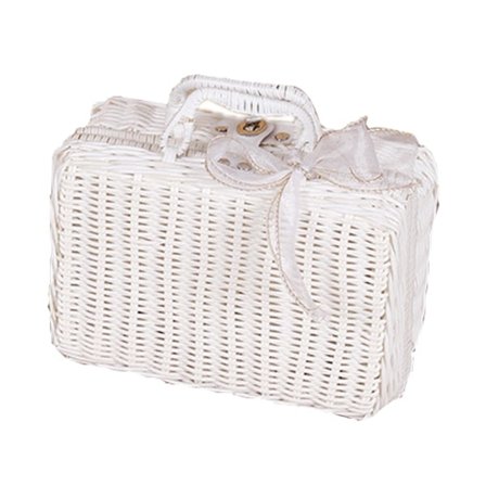 IC Rotting kudottu bambu lahjapakkaus häät morsiusneito lahjapakkaus