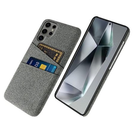 Samsung Galaxy S25 Ultra Case with Card Slots - Gray