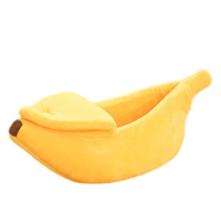 Banaanin muotoinen kissanpeti, lemmikkieläinten peti, kissanpeti, ihana lemmikkieläin KLB