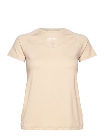 aim ́n Soft Basic Maternity Short Sleeve - Beige - S