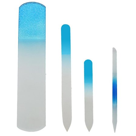 Fodskrubber - Håndlavet Glasfodfil - Fjernelse af Hård Hud og Ligtorne - Grov - Fjerner Hård Hud