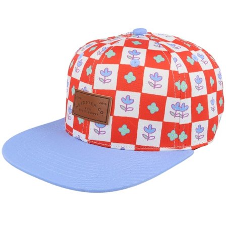 Headster - Vermelho snapback Boné - Kids Flower Trails Red Berries Snapback @ Hatstore