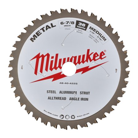 Milwaukee 48404225 Sågklinga 174 mm, 60 tänder, Maskintillbehör & förbrukning