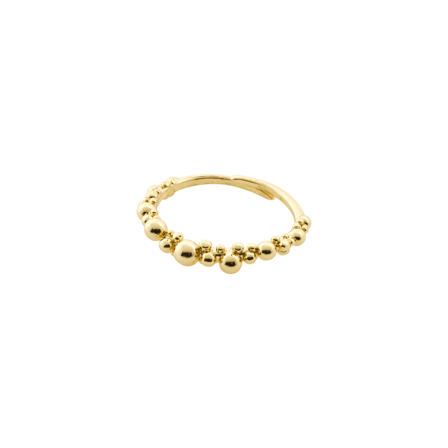 MATCH - Solidarity ring - Pilgrim - Dame - Tilbehør - Gul - ONESIZE - 99% resirkulert messing, 1% gullbelegning.