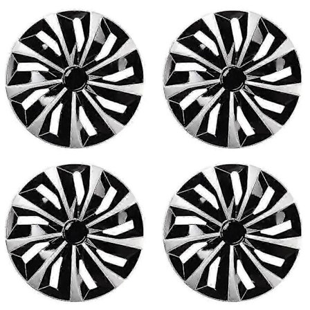 4 stk. 16 tommer hjulkapsler til R16 jernfælge ABS hjulkapsler hjulfælge kapsel hjulkapsel dæksel