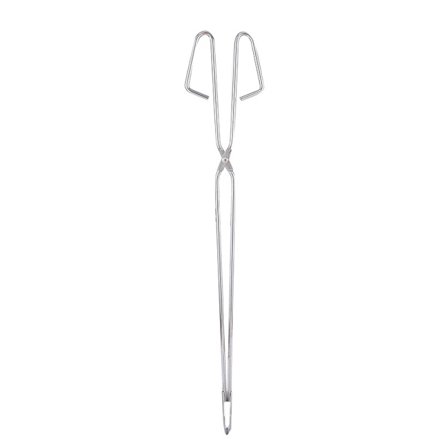 Grilltång i rostfritt stål för utomhusbruk, 55 cm långt handtag, 1 st