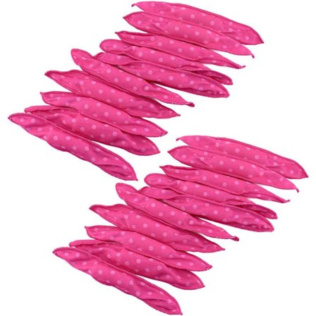 20-pack Mjuka Hårspolar i Skumgummi Utan Värme Magiska Kuddar Hårvård Ha