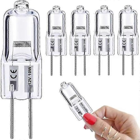 20 kpl G4 halogeenipolttimoita 10W 12V - Lämmin valkoinen