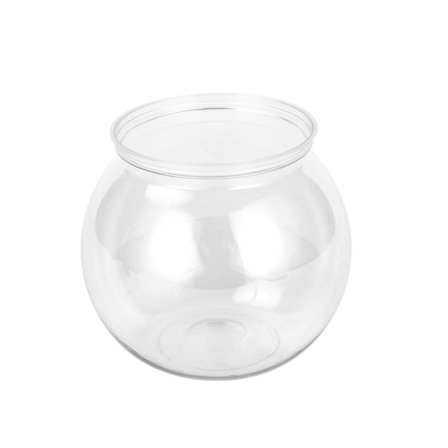 Pyöreä kalakulho muovinen kuplakulho kirkas terraario, useita kokoja kodin sisustus