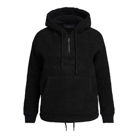 Peak Performance Women's Original Pile Half Zip Women Mid layer tops Black XS