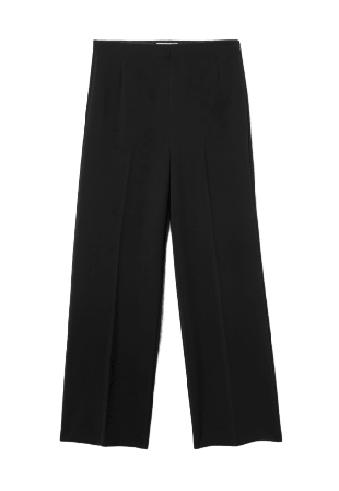 Wera Rak byxa med pressveck ANAIS Byxor Svart 44