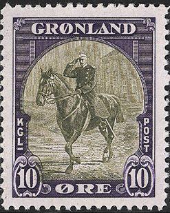 Grønland 1945 - Amerikaner udgaven - AFA 11 - Postfrisk
