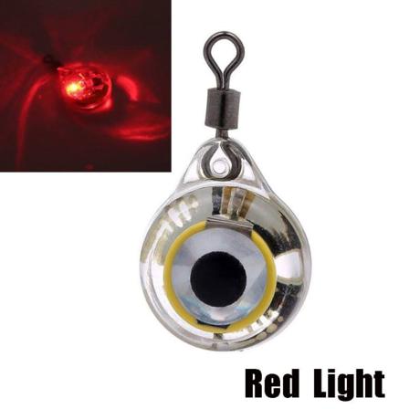Led Lure Light Flash Lampa Fiske Squid Rött Ljus