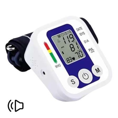 Digital Blodtrycksmätare, Elektrisk Blodtrycksmätning med Hög Precision, för Mätning av Blodtryck