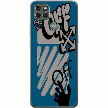 Motorola Moto G9 Power Genomskinligt Skal Off W