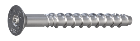 Sormat DIY S-CSA CS 9640095883 Betongskruv T30, A4, rostfri 6x70/25/15 mm, 6-pack, Infästning