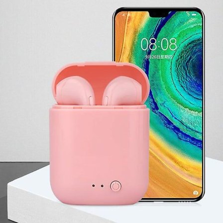 Mini Twin trådløse Bluetooth-høretelefoner til iPhone og Android