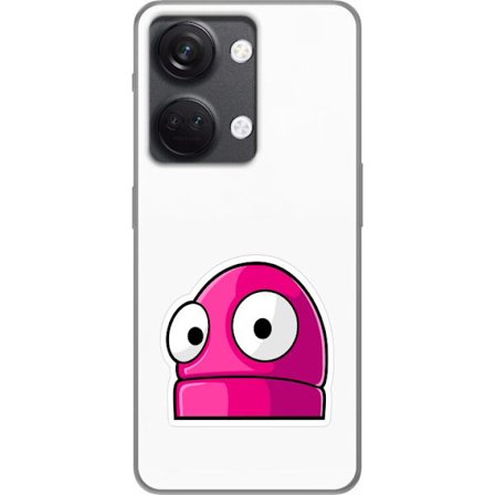 Kompatibel Mobilcover til OnePlus OnePlus Nord 3 Rosa tegneseriefigur med store øjne i legende og humoristisk stil