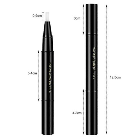 One Step Gel Neglelak Pen Negle Gel Maleri Pen Neglekunst Sæt
