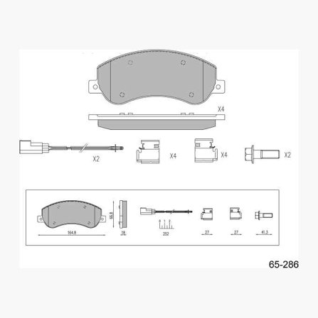 Biltema - Bremseklosser