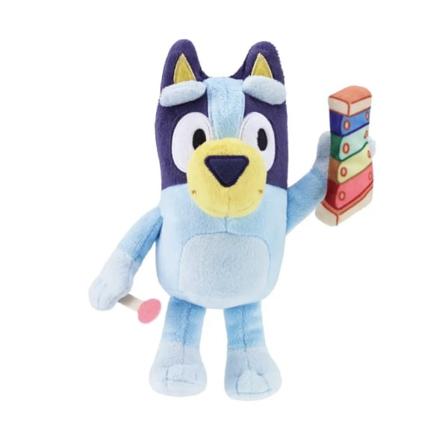 Bluey och Bingo Dog Friends Plyschleksak Anime Periferdocka - blå 20cm