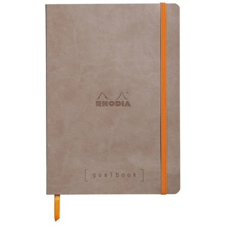 Rhodia GoalBook A5 Dotted Titanium