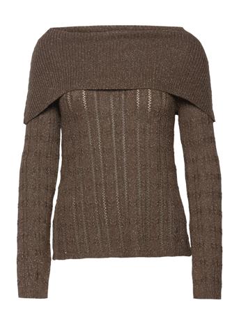 Britt Sweater Pulllover Brun ODD MOLLY