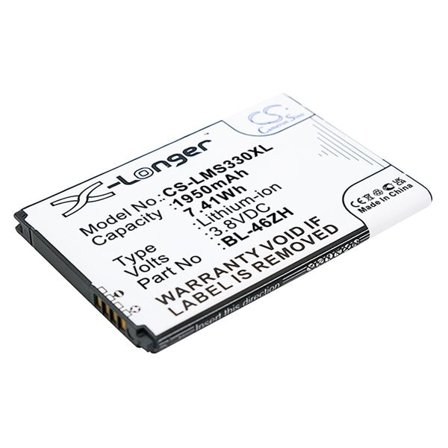 Batteri til SmartPhone, mobil til LG Treasure, L51AL, Escape 3 og andre.