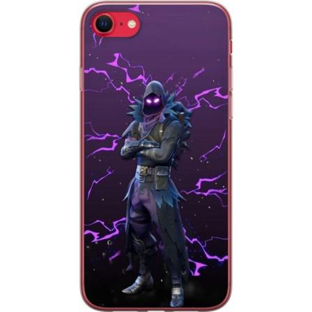Apple iPhone 8 Läpinäkyvä kuori Raven Fortnite Thunder