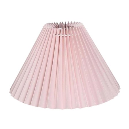 25cm Plisserad Lampskärm Tyg Matsal Café Ornament Vit