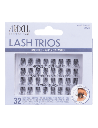Ardell Knotted Trio Lash Lösögonfransar & färgning Dam Svart ONESIZE