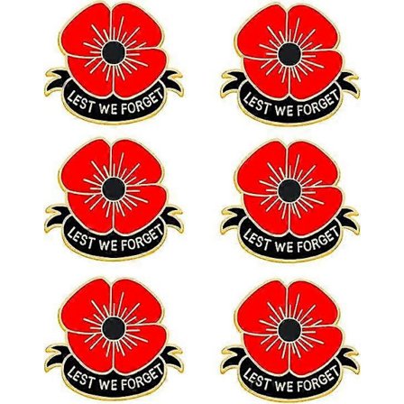 Punainen unikonsi-neula Muistamme Enamel Unikonsi Rintaneulat Naisille Kukkien Rintakoruja