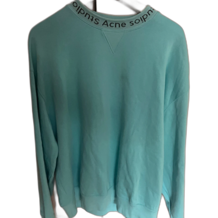 Turkos sweatshirt från Acne Studios