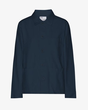 Organic Workwear Jacket - Navy Blue - Female - M - Sustainable material - Ethical production