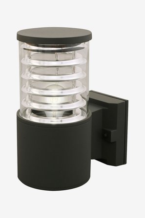 Aneta Lighting - Facadebelysning Kolv væglampe - Grå - Facadebelysning - Fra Homeroom