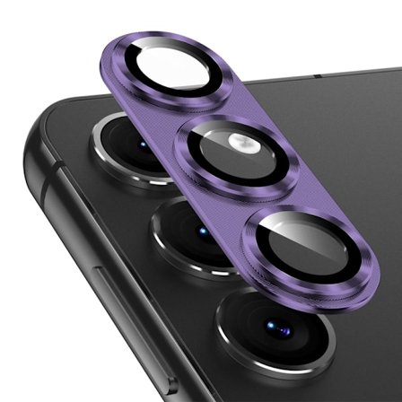 For Samsung Galaxy S25+ Kameralinsebeskytter ENKAY Metallring Linsefilm