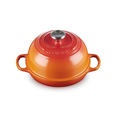 LE CREUSET Le Creuset Signature støpejern brødform 24cm Volcanic