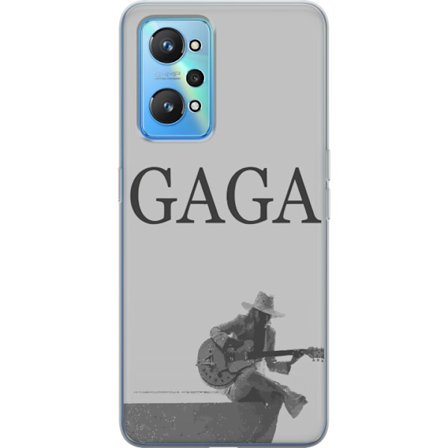 Kompatibel Mobilcover til Realme GT Neo2 Stitch omgivet af blåbær med sød kawaii-stil teddybjørn