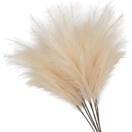 Kunstig Pampasgress, stort, stort, stort, fluffy,