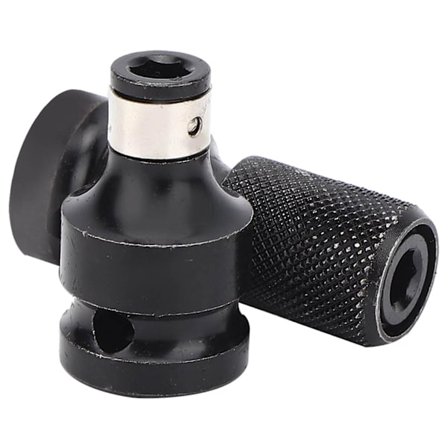 Kuusiokoloistukan muunnossarja 1/2 ja 1/4 tuuman jakoavaimen neliömäiselle hylsyadapterille