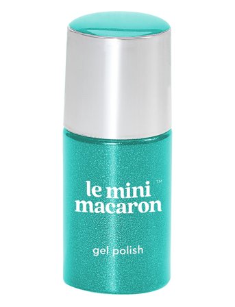 Le Mini Macaron Single Gel Polish Sparkling Sea Salt - Blue - 8.5 ml