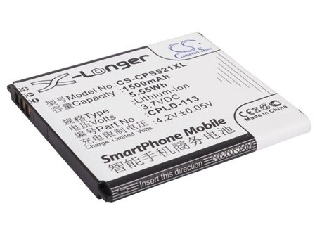 Akku älypuhelin, Matkapuhelin for Coolpad 5218S, 7236, 5218D