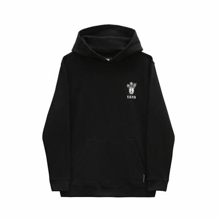 Tröja med huva Unisex Vans Peace Head Vit Svart