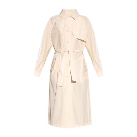 Adidas Originals - Trenchcoats - Beige - Dam - Storlek: M, Dam, Storlek: M