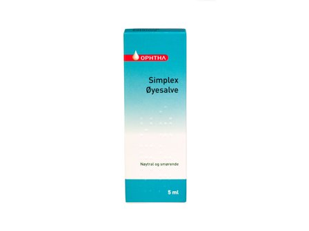 Simplex Øyesalve, 5 ml