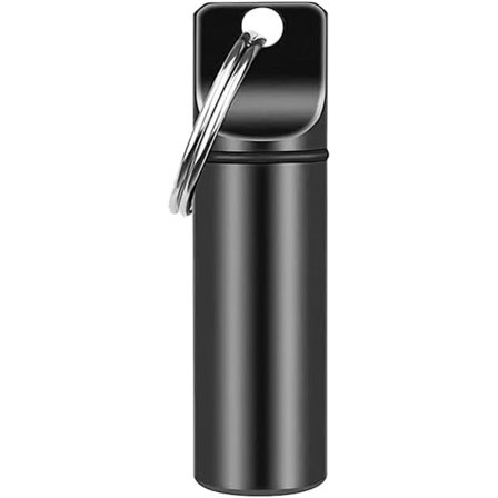 Pilleæske, Vandafvisende Pilleæske, Nøglering Pilleæske, Aluminium Lomme Pilleæske, Bærbare Pilleæsker, til Udendørs Rejser