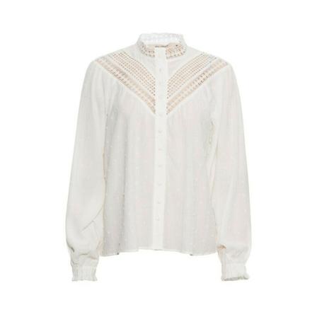 RUE de Femme Shirts vit, Dam, Dam, Storlek: L